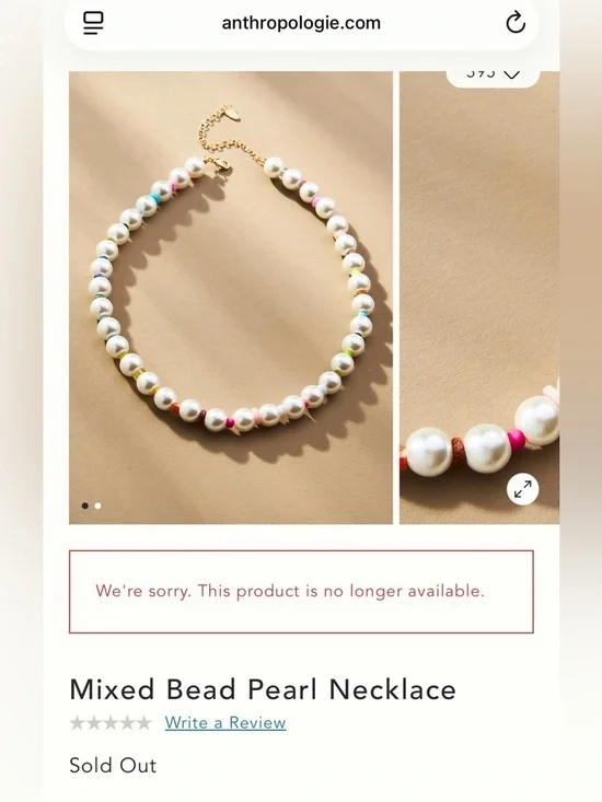 Anthropologie necklace NWOT - Picture 4 of 4